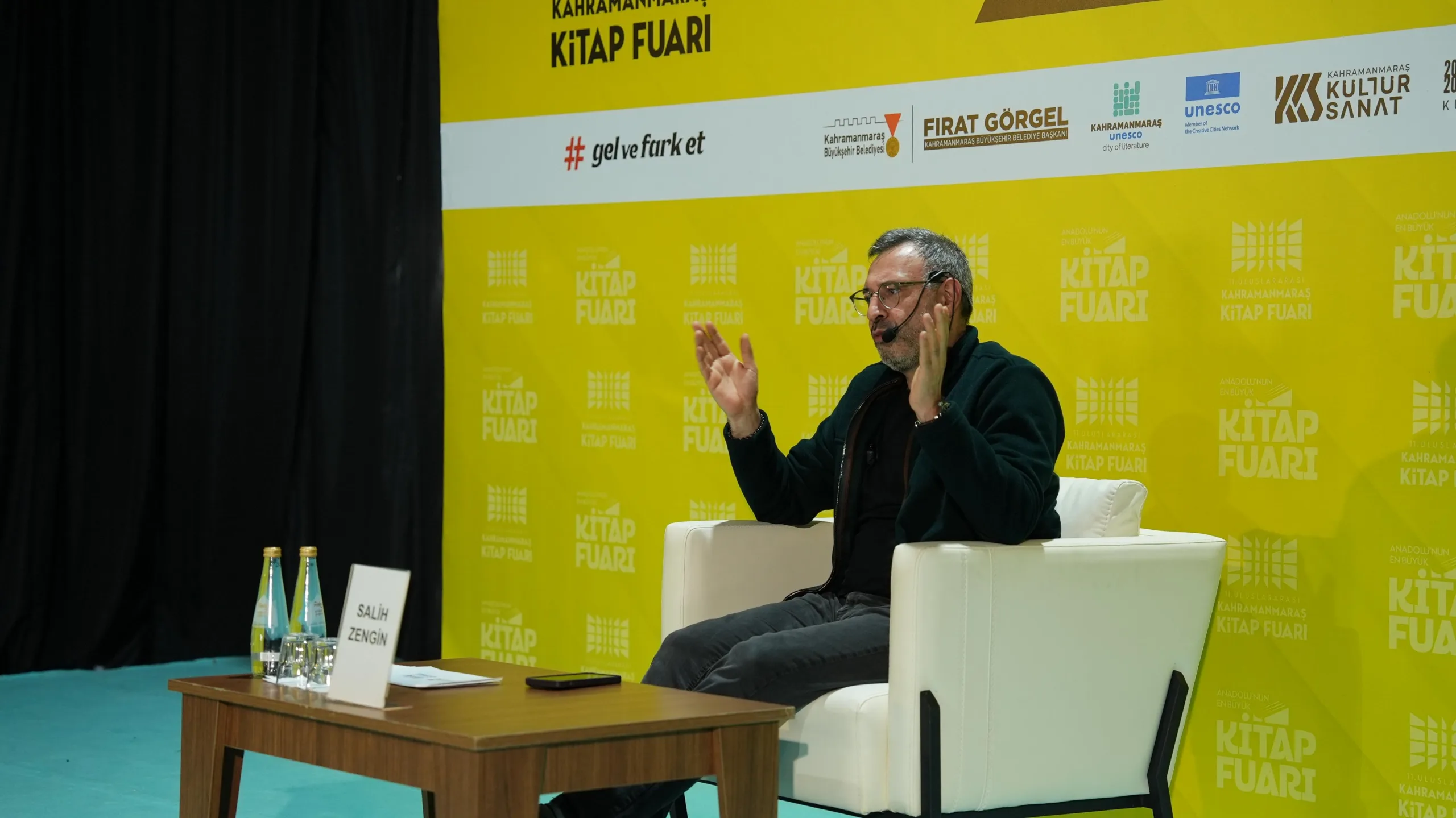 Salih zengin’den kitap fuarı’nda çocuk edebiyatı vurgusu!