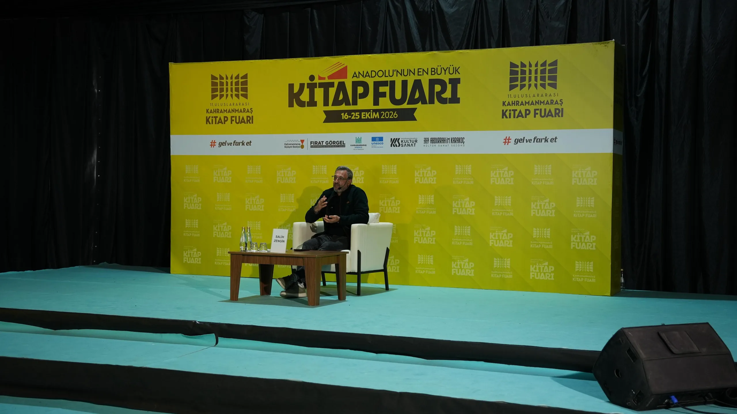 Salih zengin’den kitap fuarı’nda çocuk edebiyatı vurgusu!