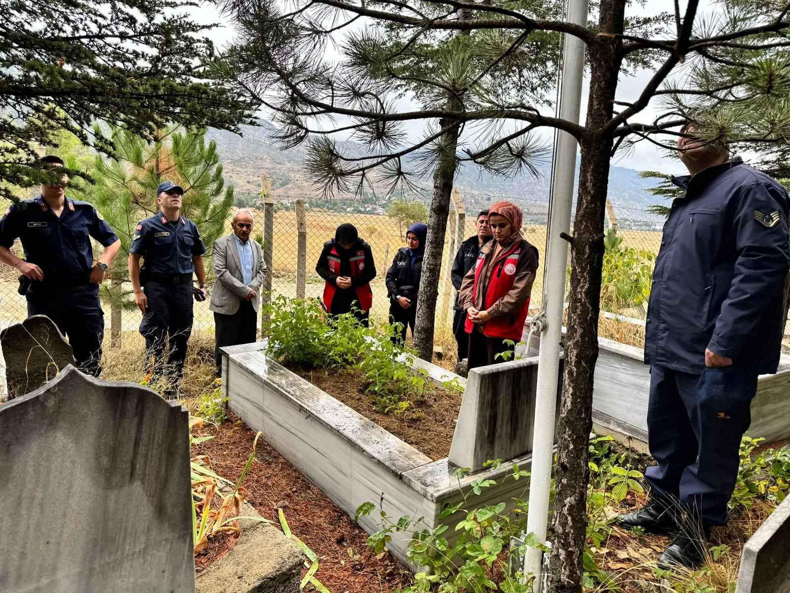 Kahramanmaraş’ın Andırın ilçesinde, şehit Ramazan Avcı şehadetinin yıl dönümünde Andırın