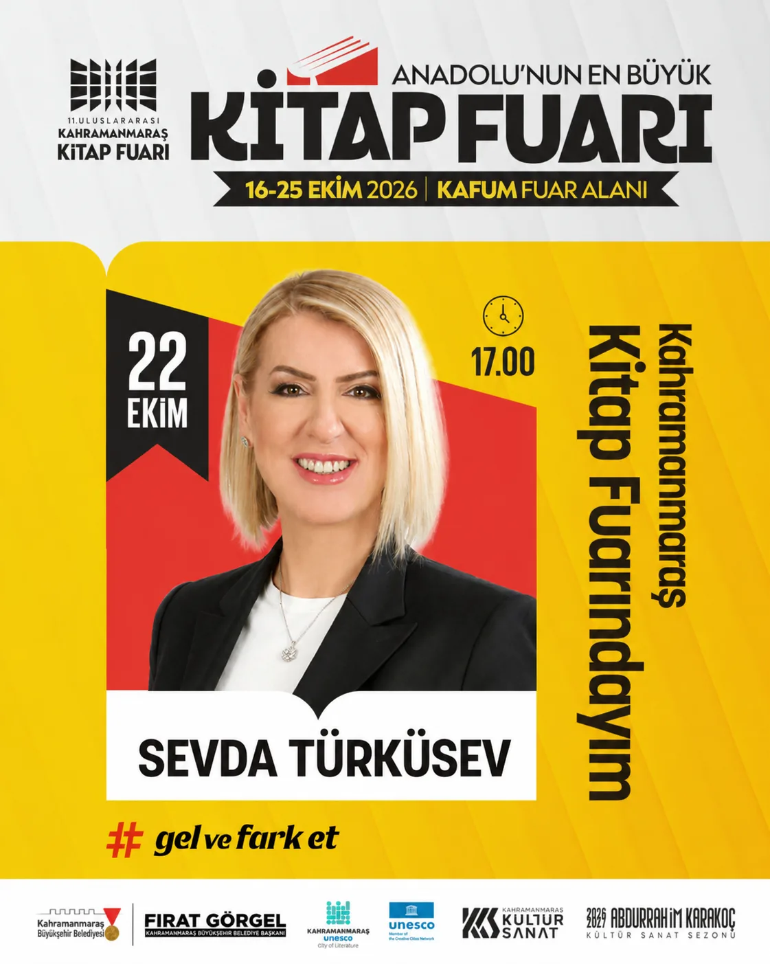Kitap Fuarı’nda Perşembe Mesaisi: Beşir Ayvazoğlu ve Sevda Türküsev Geliyor!
