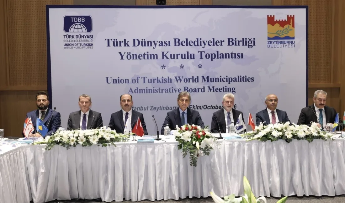 Kahramanmaraş Büyükşehir Belediye Başkanı Fırat Görgel, İstanbul’da gerçekleştirilen Yönetim Kurulu