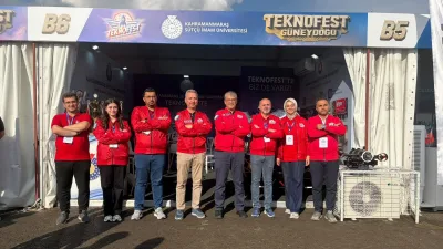 Şanlıurfa GAP Havalimanı’nda düzenlenen TEKNOFEST Güneydoğu kapsamında Kahramanmaraş Sütçü İmam
