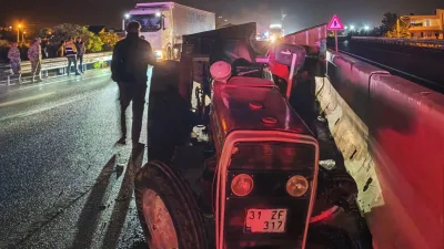 TIR ile çarpıştığı kaza can aldı. Feci kazada ağır yaralanan