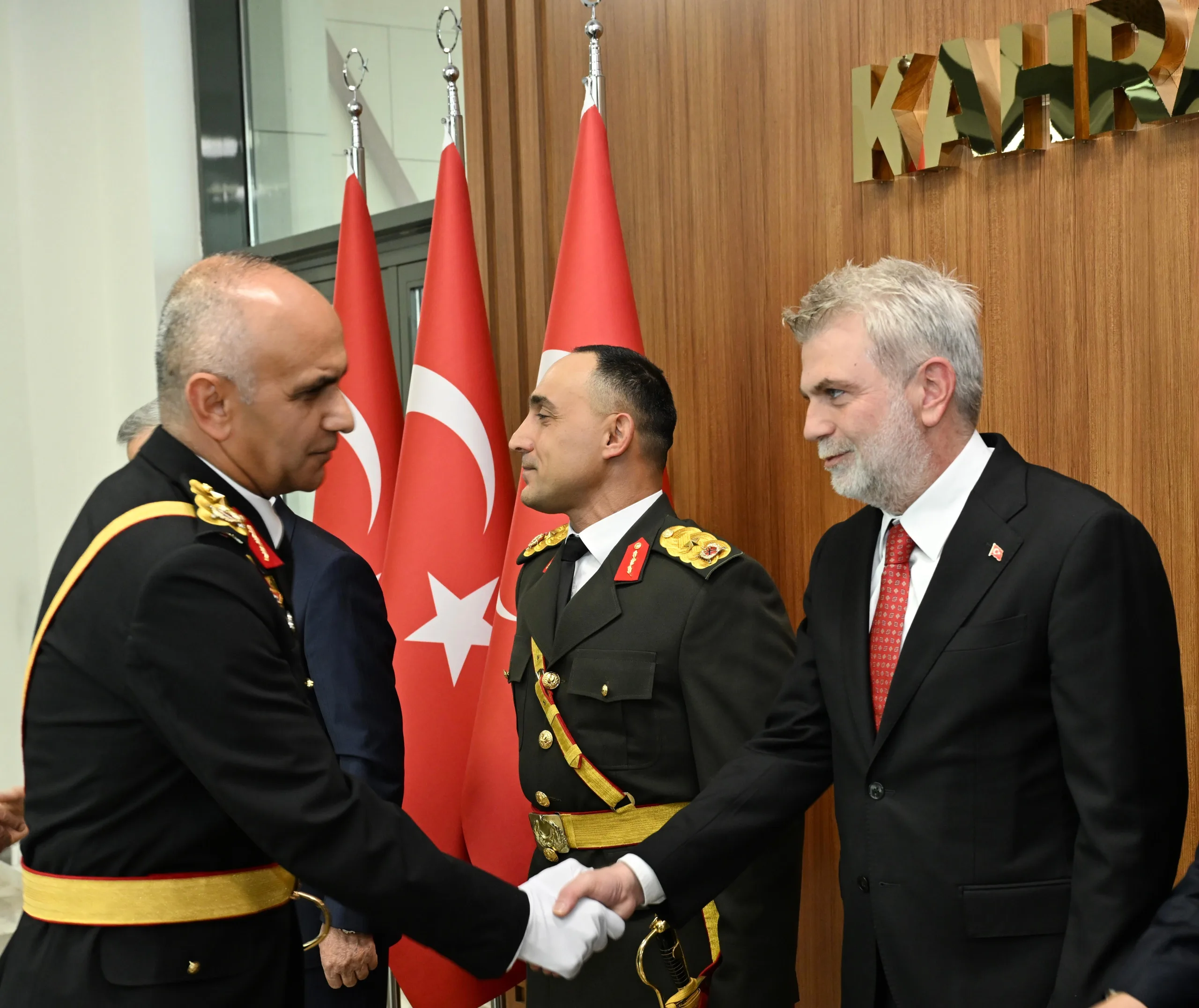 Valilikte 29 ekim tebrikleri kabul edildi!