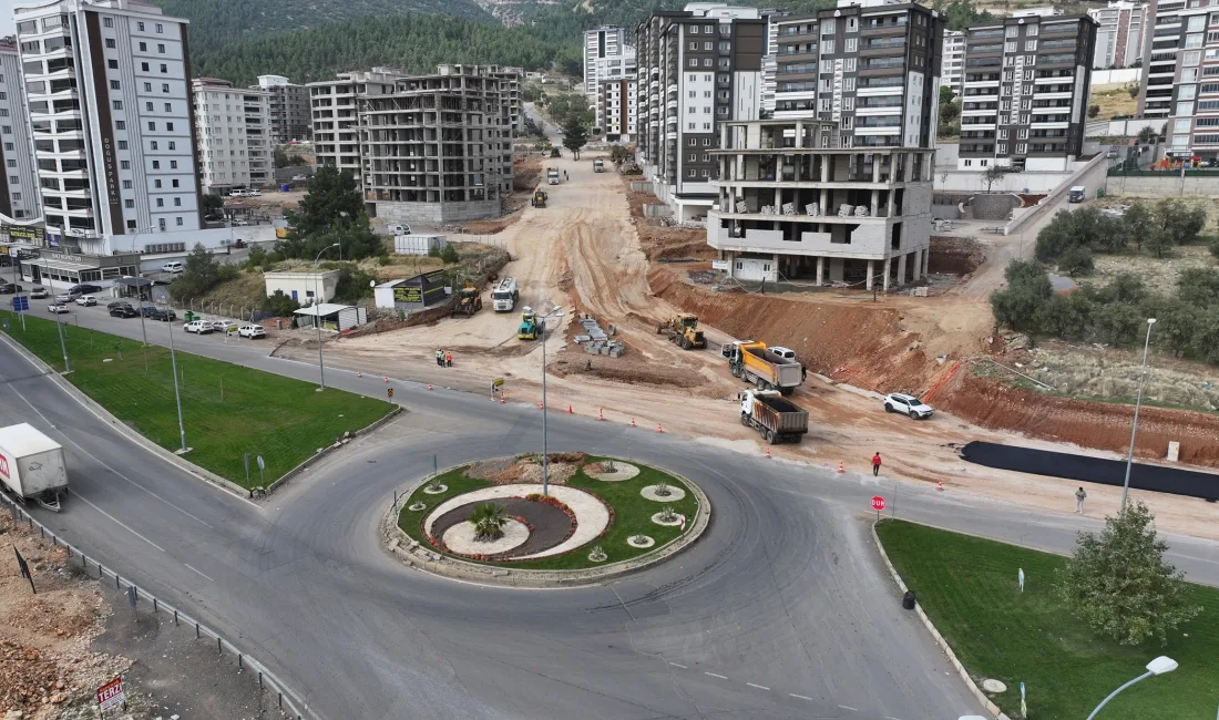 Kahramanmaraş Büyükşehir Belediyesi ve Karayolları Genel Müdürlüğü iş birliğiyle Kuzey