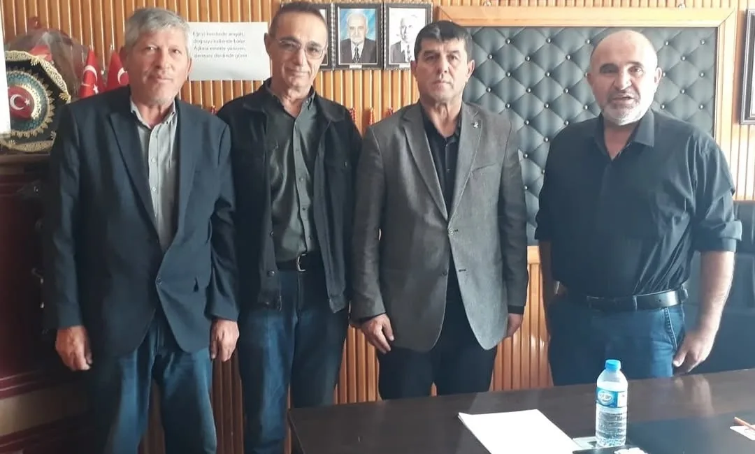 AK Parti Andırın İlçe Başkanı Abdulkadir Kayıran ve yönetim kurulu