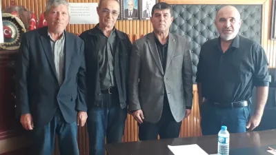 AK Parti Andırın İlçe Başkanı Abdulkadir Kayıran ve yönetim kurulu