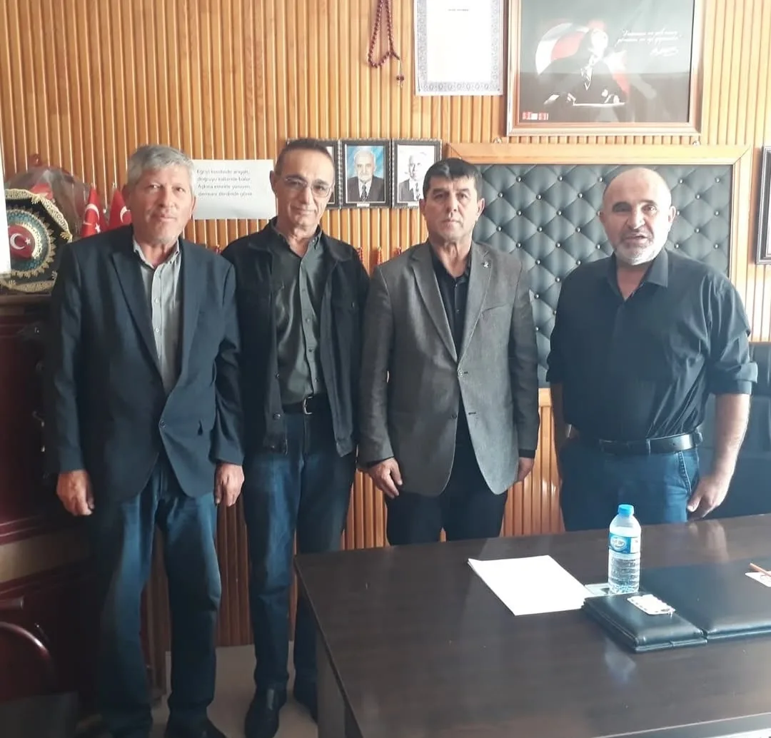 AK Parti Andırın İlçe Başkanı Abdulkadir Kayıran ve yönetim kurulu