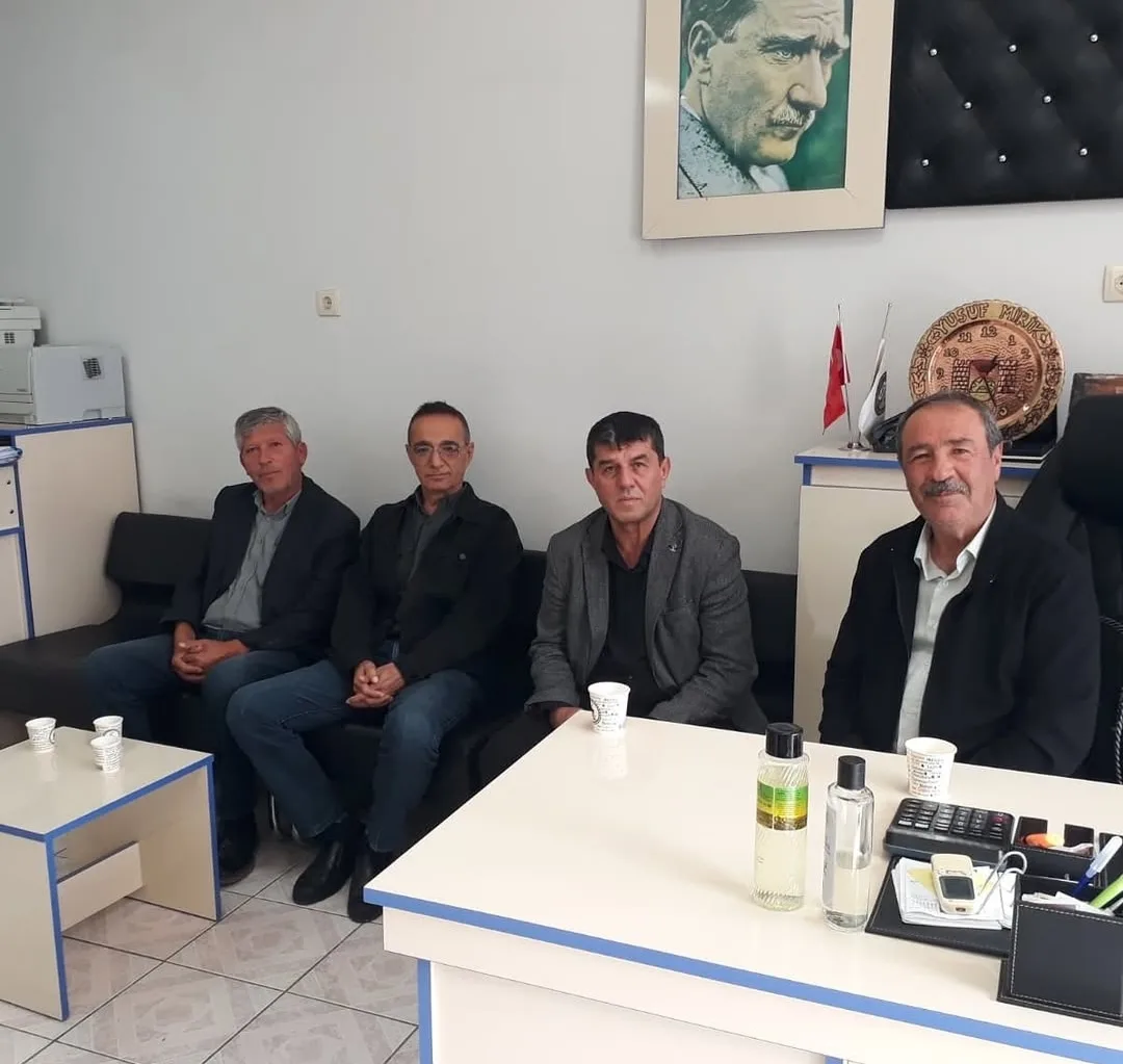 Andırın i̇lçe teşkilatından esnaf odalarına ziyaret