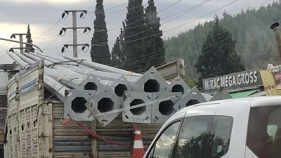 Kahramanmaraş’ta dehşete yol açacak bir manzara ortaya çıktı. Seyir halindeki