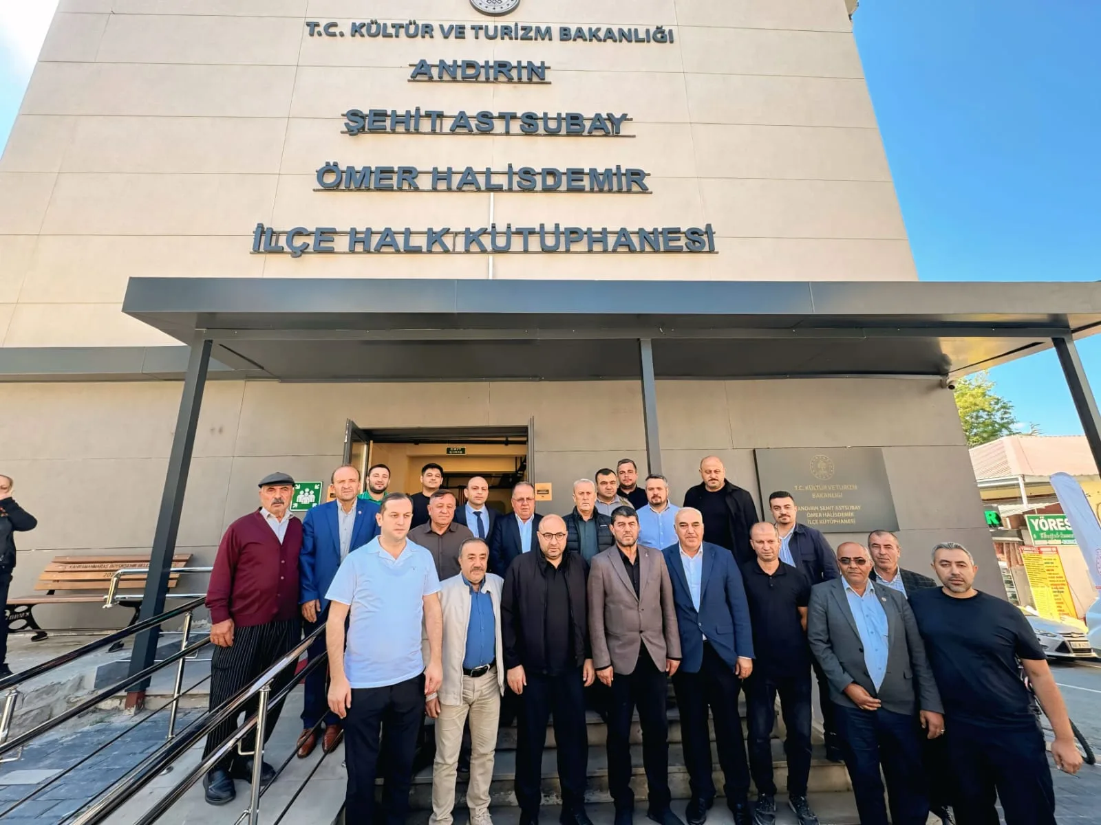 AK Parti Kahramanmaraş Milletvekili Mehmet Şahin, Andırın ilçesindeki Şehit Astsubay