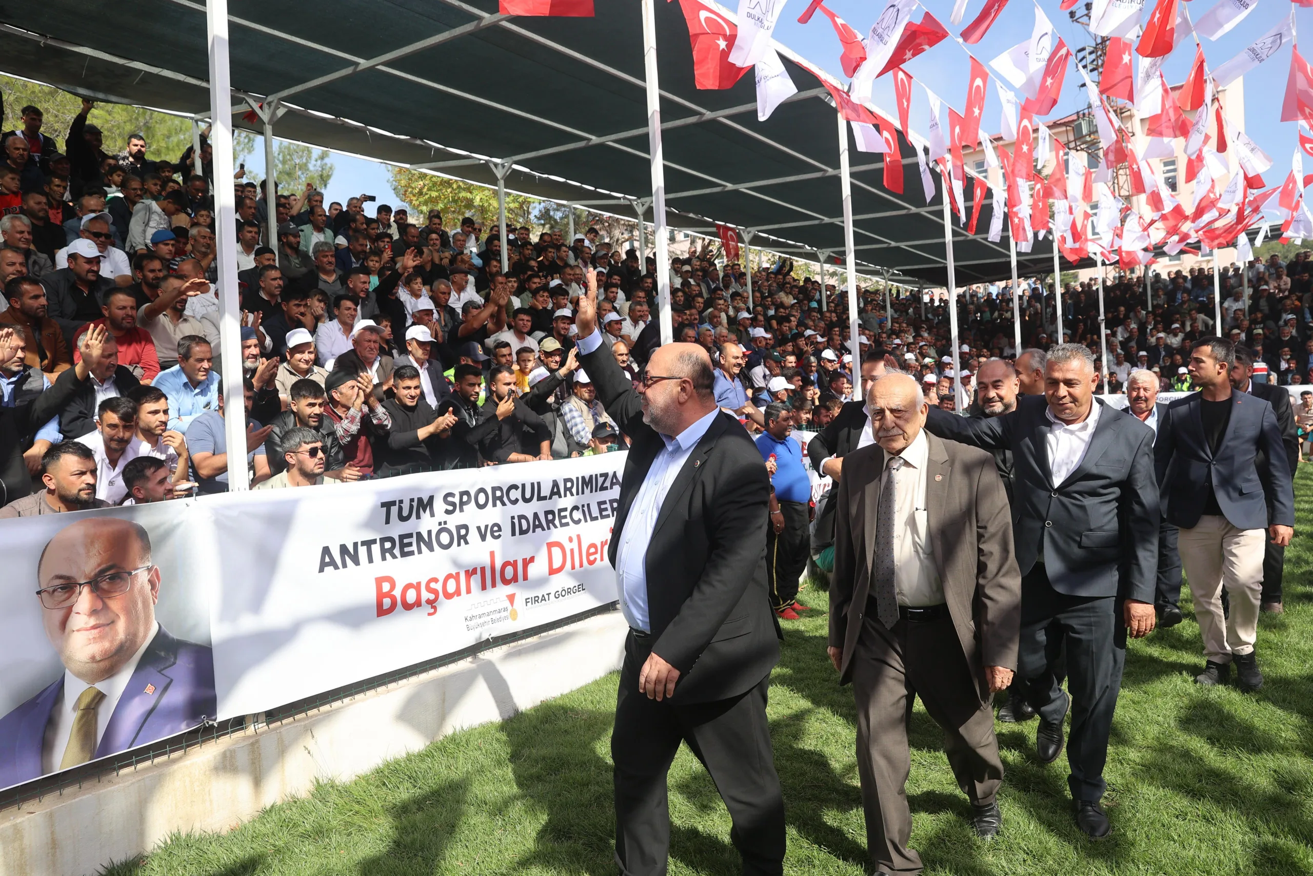 Kahramanmaraş’ın pehlivanları meydana i̇ndi!