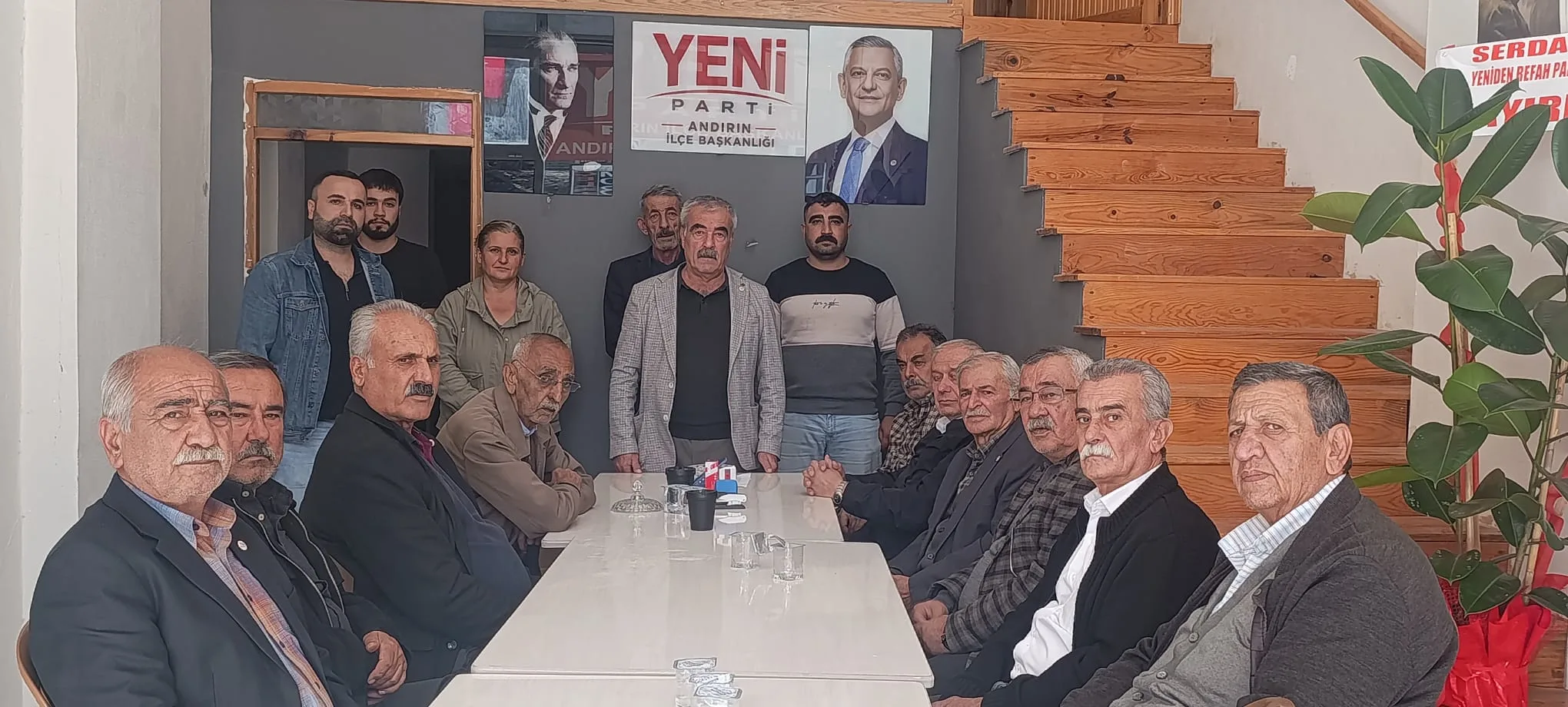 Yeni Parti Andırın İlçe Başkanlığı, yaptığı basın açıklamasıyla Halk TV'ye