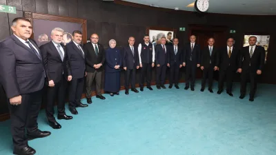 Kahramanmaraş Büyükşehir Belediye Başkanı Fırat Görgel ve beraberindeki heyet, başkentte