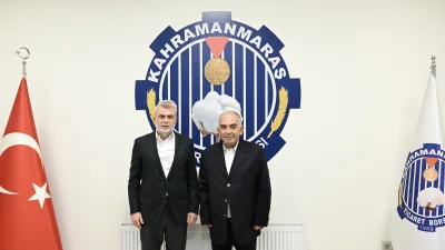 Kahramanmaraş Büyükşehir Belediye Başkanı Fırat Görgel, Ticaret Borsası Yönetim Kurulu