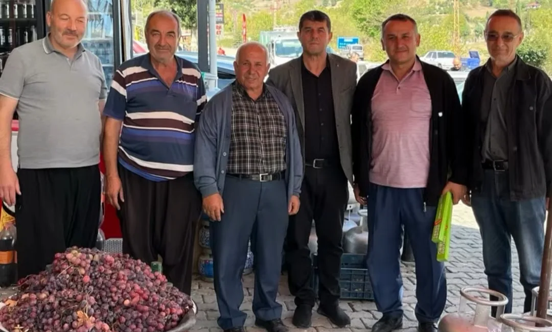 AK Parti Andırın İlçe Başkanı Abdulkadir Kayıran ve yönetim kurulu