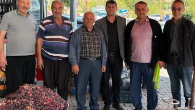 AK Parti Andırın İlçe Başkanı Abdulkadir Kayıran ve yönetim kurulu