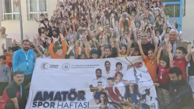 Kahramanmaraş’ın Andırın ilçesinde 05-11 Ekim Amatör Spor Haftası kutlamaları kapsamında