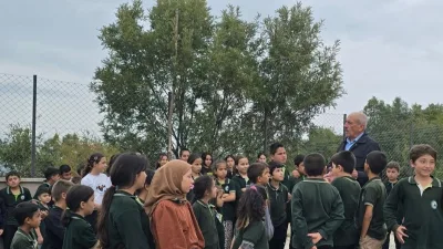 Kahramanmaraş’ın Andırın ilçesindeki Boğazören İlk ve Ortaokulu, afet bilincini artırmak
