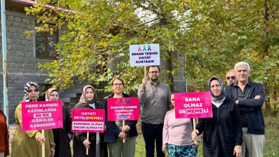 Andırın İlçe Sağlık Müdürlüğü personellerinin katılımıyla düzenlenen "3-4 Ekim Dünya