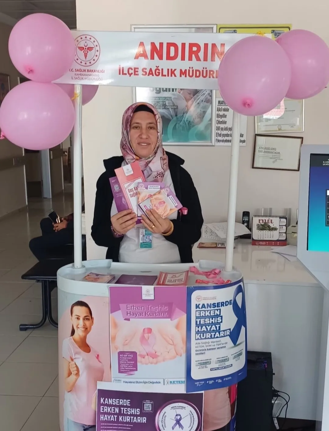 Andırın’da meme kanseriyle mücadele!