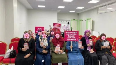 1-31 Ekim Meme Kanseri Farkındalık Ayı kapsamında Andırın İlçe Sağlık