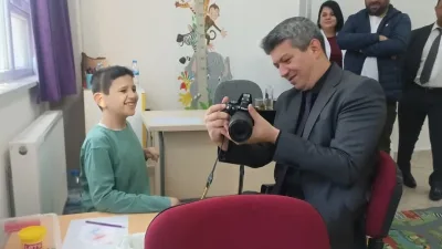 Andırın İlçe Millî Eğitim Müdürü Aykut Türkmen, Şube Müdürü Selim