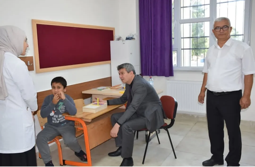 Andırın i̇lçe millî eğitim’den şehit erdal kama okuluna ziyaret