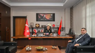 Kahramanmaraş İl Emniyet Müdürlüğü’ne gerçekleştirilen makam ziyaretleri kapsamında kentteki yerel