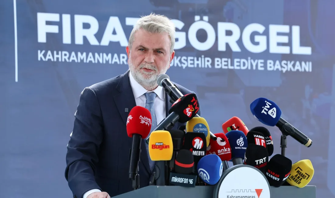 Kahramanmaraş Büyükşehir Belediye Başkanı Fırat Görgel, kentteki altyapı yatırımları ve