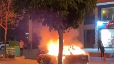 Kahramanmaraş’ın Onikişubat ilçesinde Tekerek Mahallesinde akşam saatlerinde seyir halinde olan