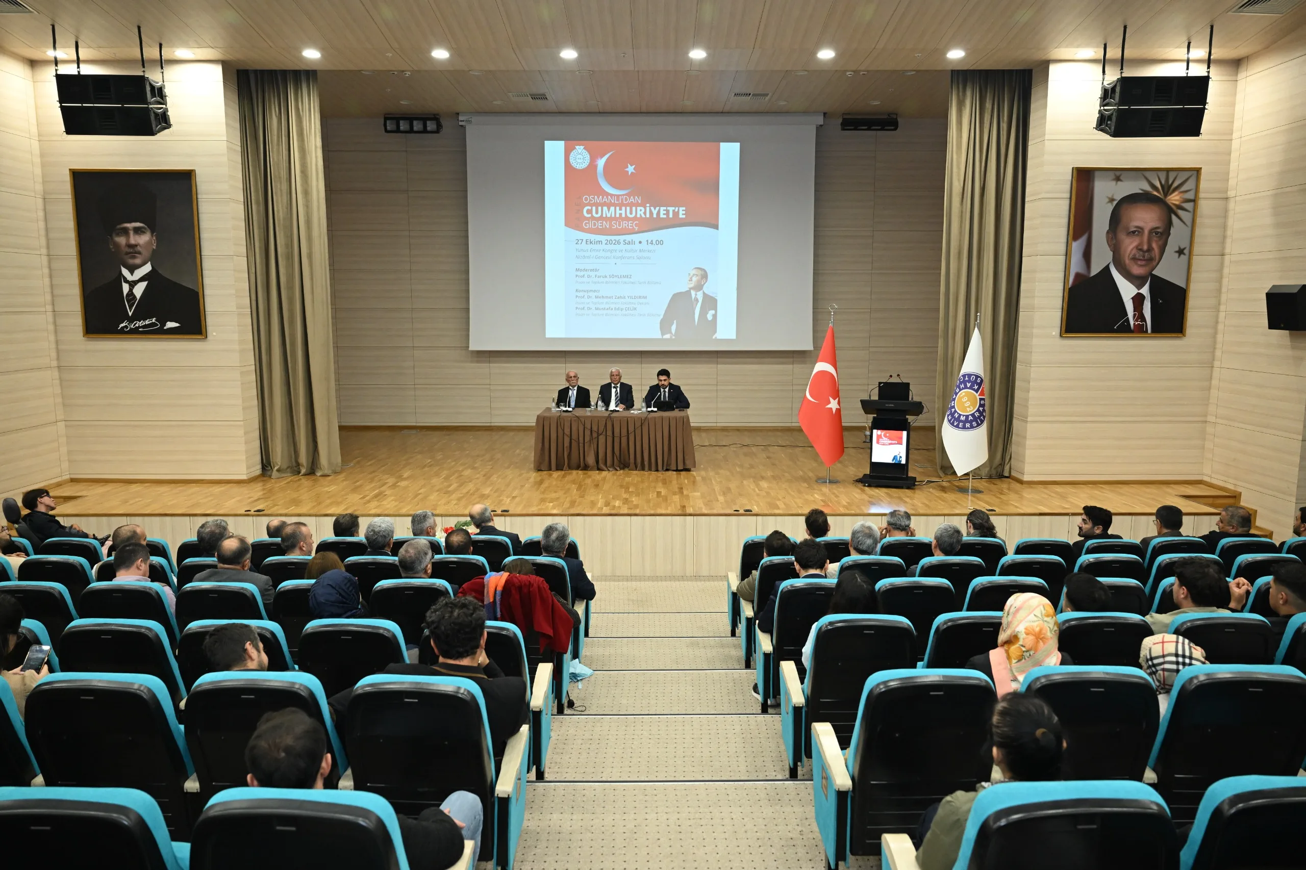 Kahramanmaraş Sütçü İmam Üniversitesi’nde (KSÜ) Cumhuriyet’in kuruluşunun 103. yılı münasebetiyle