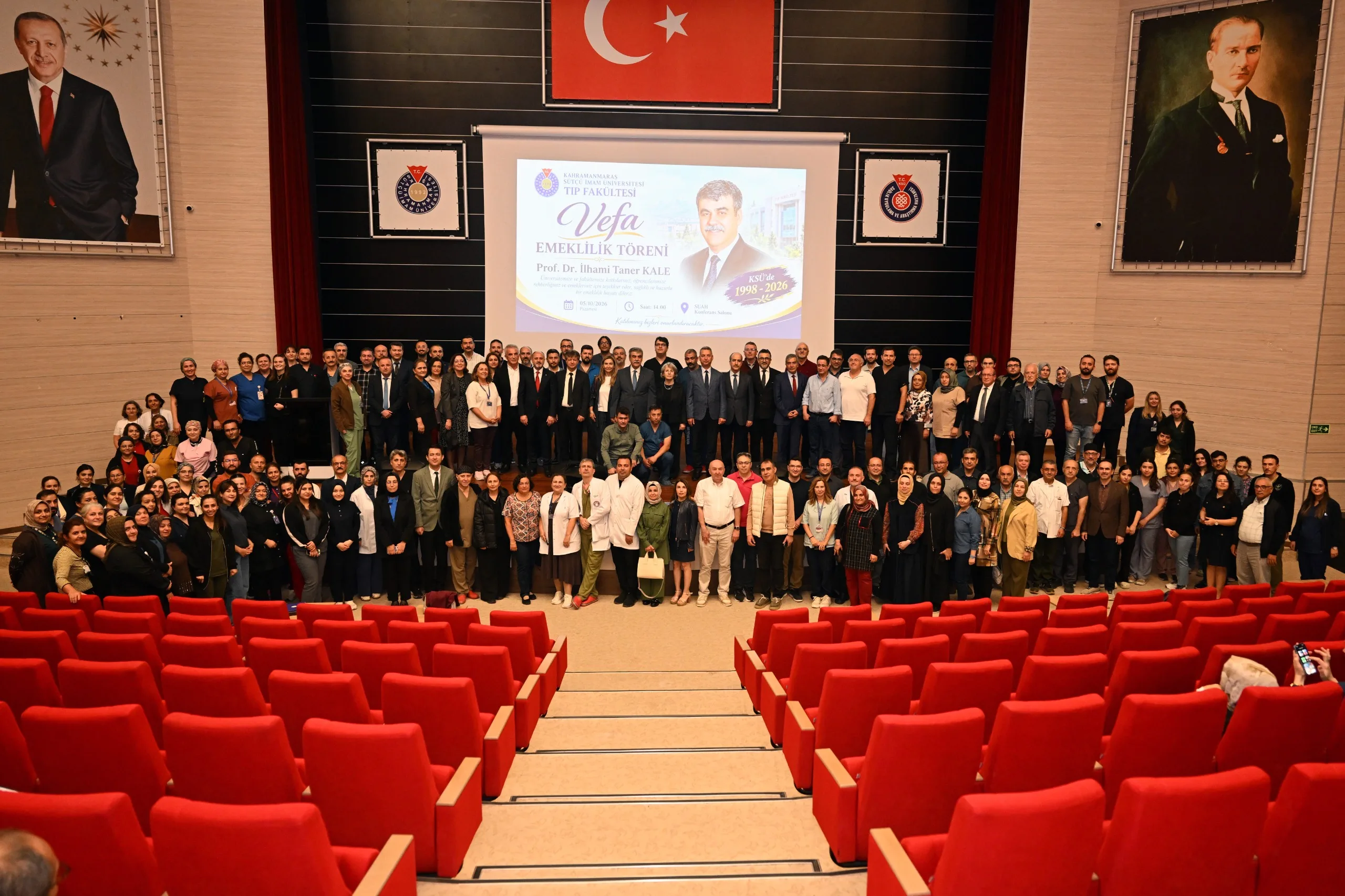 Kahramanmaraş Sütçü İmam Üniversitesi Tıp Fakültesinde 1998-2026 yılları arasında görev