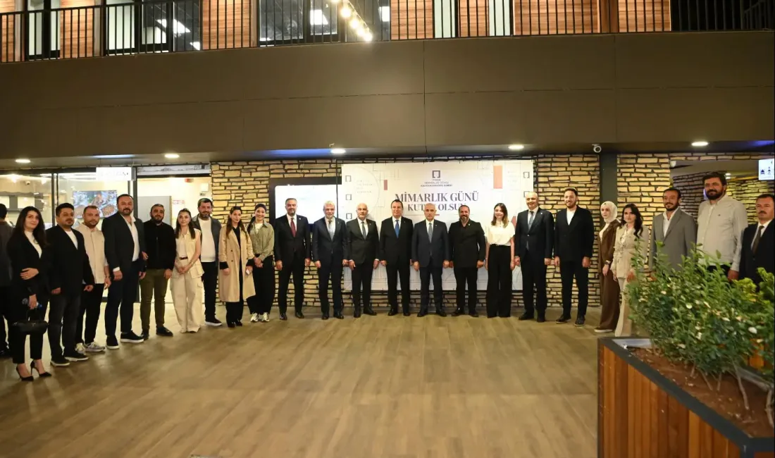 TMMOB Mimarlar Odası Kahramanmaraş Şubesi tarafından Dünya Mimarlık Günü dolayısıyla