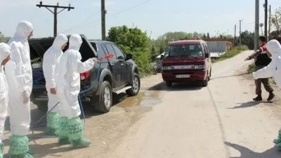 Kahramanmaraş’ın Elbistan ilçesinde büyükbaş hayvanlarda şap hastalığı tespit edilmesi üzerine