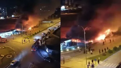Kahramanmaraş’ın Onikişubat ilçesine bağlı Üngüt Mahallesi’nde dün gece bir iş