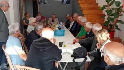 Yeni Parti Andırın İlçe Başkanlığı görevine seçilen Özkan Çetin ve
